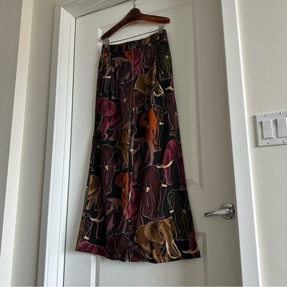 Farm Rio Brown Elephants Pants - Picture 6 of 8